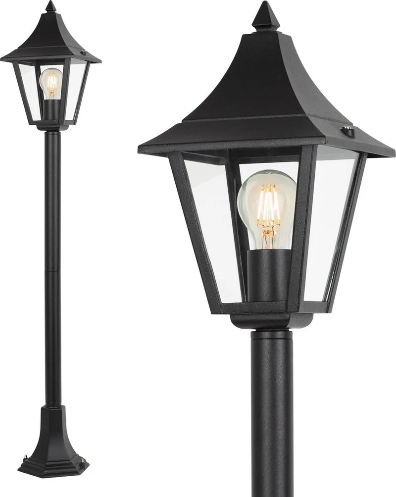 Livorno - Tuinlamp - Aluminium - Terraslamp - Klassiek von KS Verlichting in Schwarz – Produktfoto