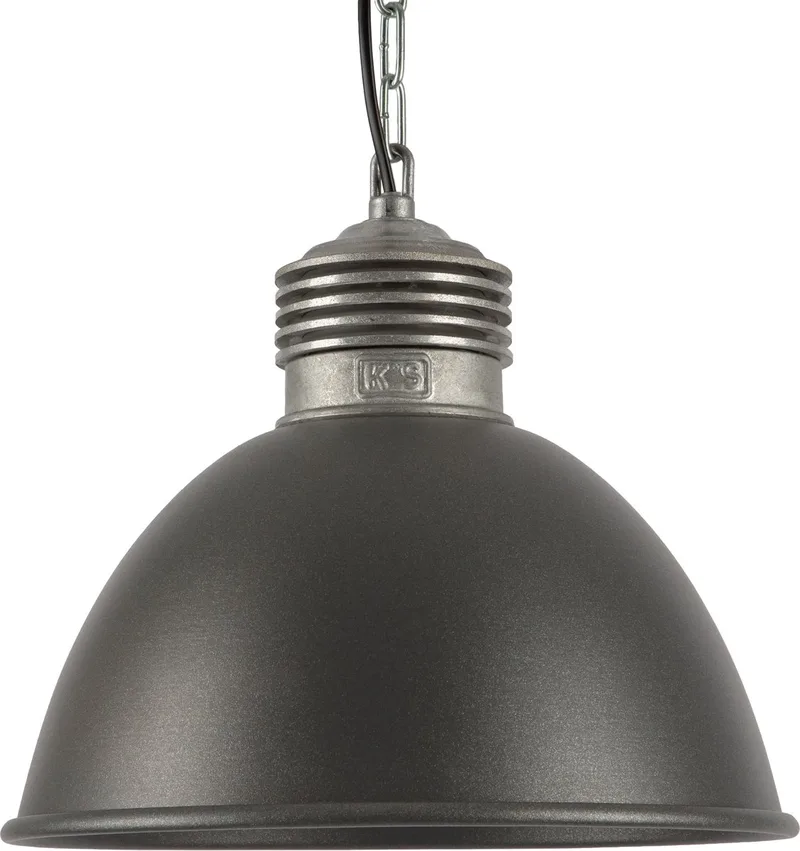 Loft Industrie Hanglamp von KS Verlichting in Anthrazit – Produktfoto