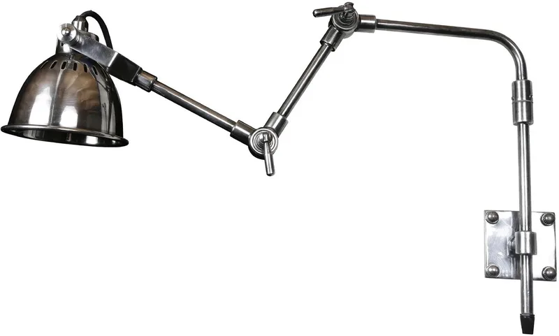 Muurlamp Adair 2 Antiek de KS Verlichting en Argent – photo produit