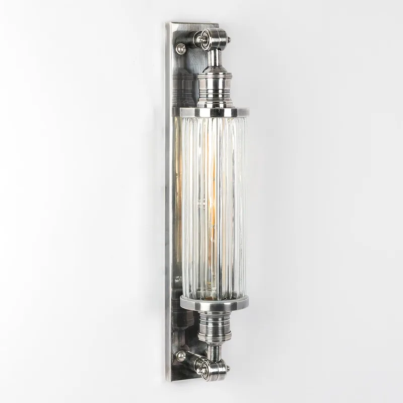 Muurlamp Astor outdoor Antiek de KS Verlichting en Argent – photo produit