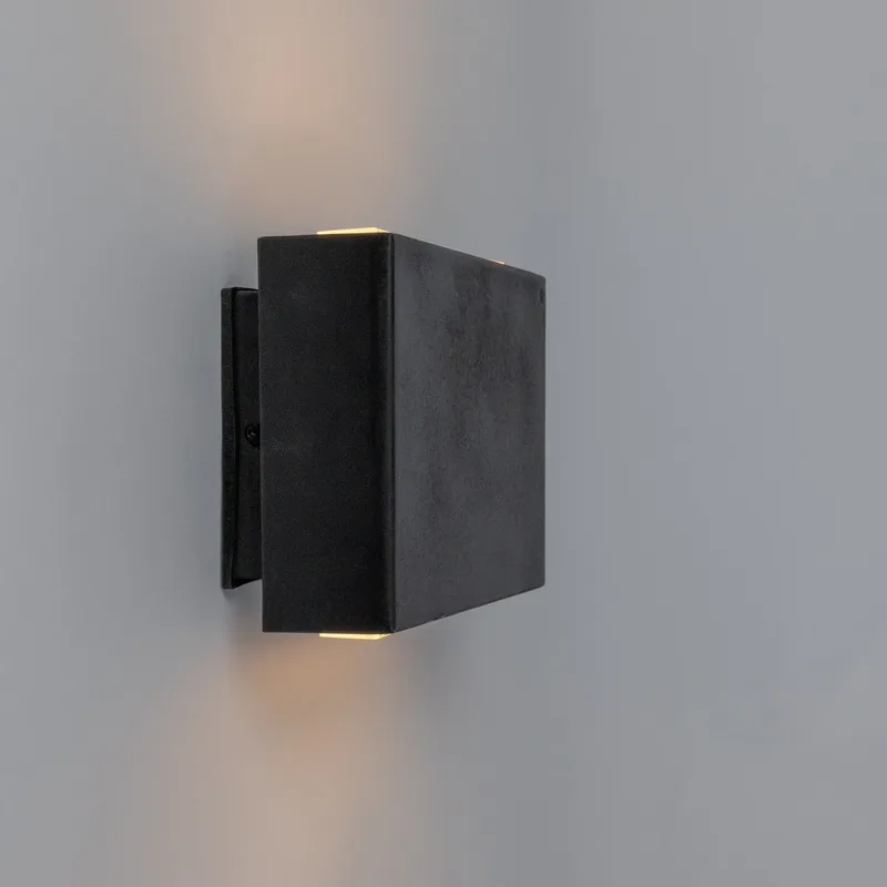 Muurlamp Decca Antiek von KS Verlichting in Schwarz – Produktfoto
