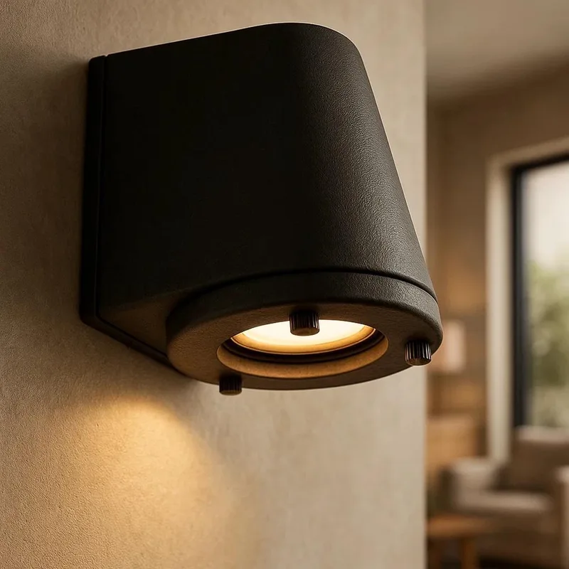 Muurlamp Putney Antiek de KS Verlichting en Noir – photo produit
