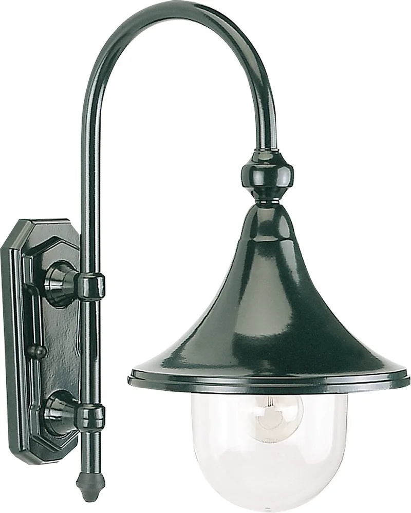 muurlamp - Rimini - buitenverlichting - landelijke - E27 van KS Verlichting in Groen – productfoto