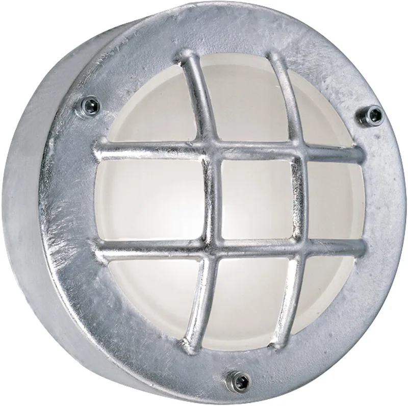 Navigation Muurlamp Gegalvaniseerd fra KS Verlichting i Titanium – produktbillede