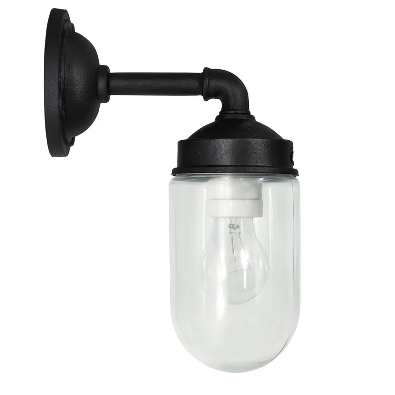Ninety Muurlamp Matzwart by KS Verlichting in Black – product photo