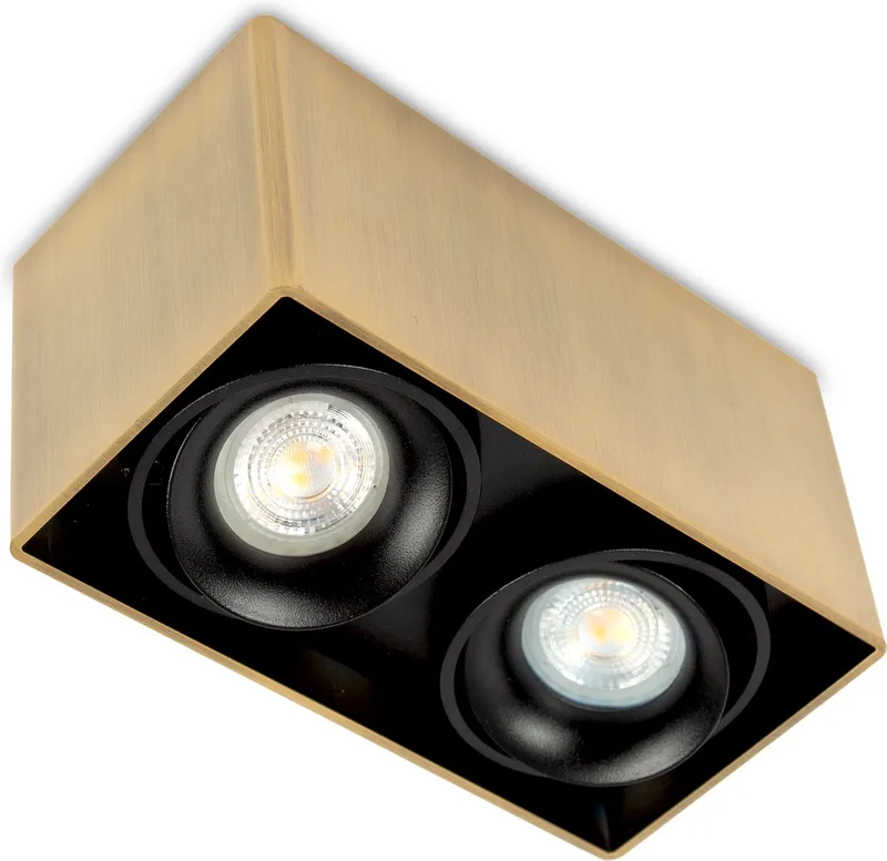 Opbouwspot Bjorn 2 de KS Verlichting en Laiton – photo produit