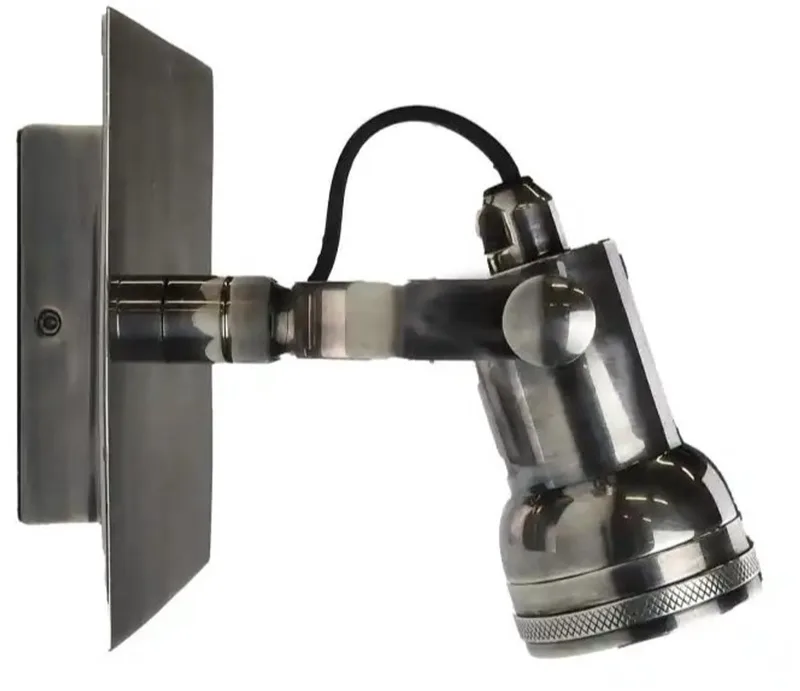 Opbouwspot Indigo Mini Antiek de KS Verlichting en Argent – photo produit