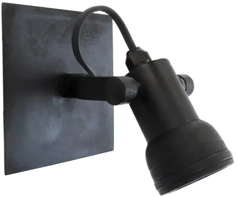 Opbouwspot Indigo Mini Antiek de KS Verlichting en Noir – photo produit