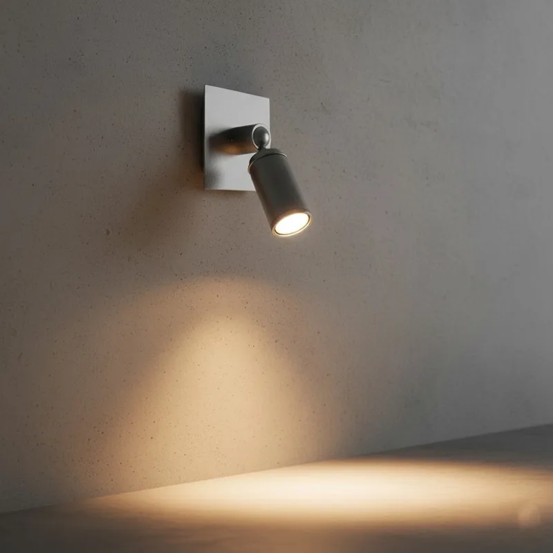 Opbouwspot Puck Antiek de KS Verlichting en Argent – photo produit