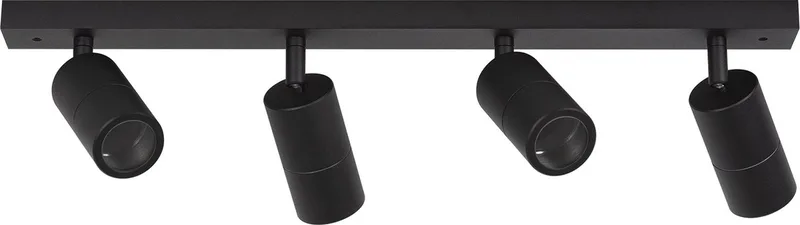 Richtbare wandspot Juno 4 van KS Verlichting in Zwart – productfoto