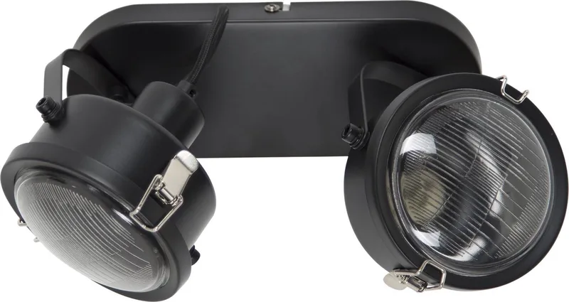Satellite 2 Opbouwspot von KS Verlichting in Schwarz – Produktfoto