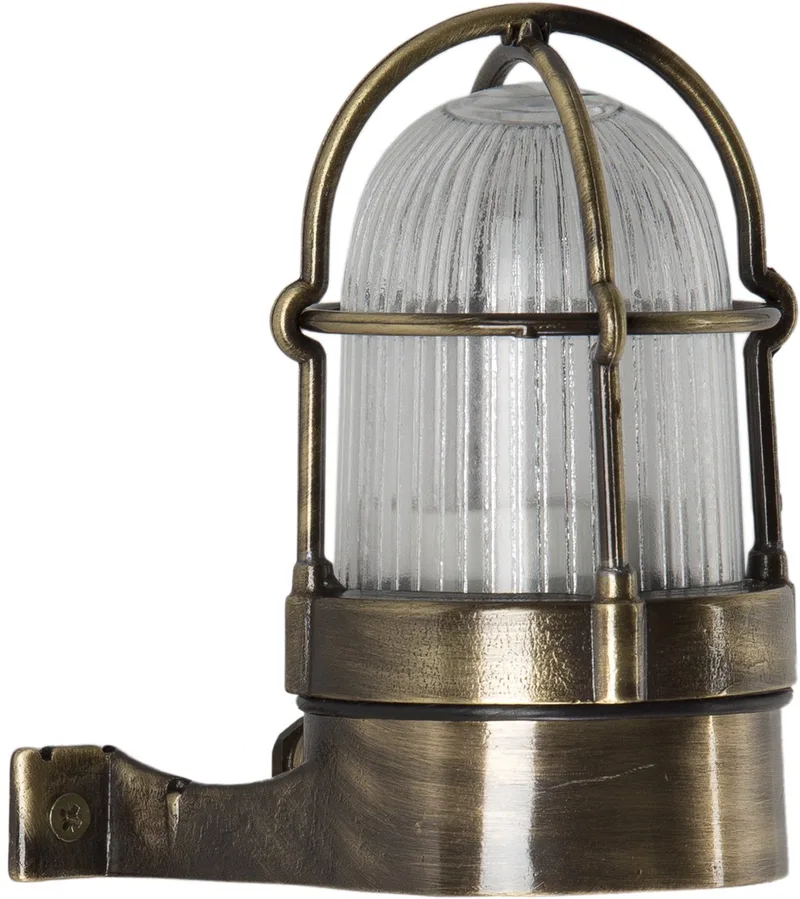 Scheepslamp Caspian III van KS Verlichting in Brons – productfoto