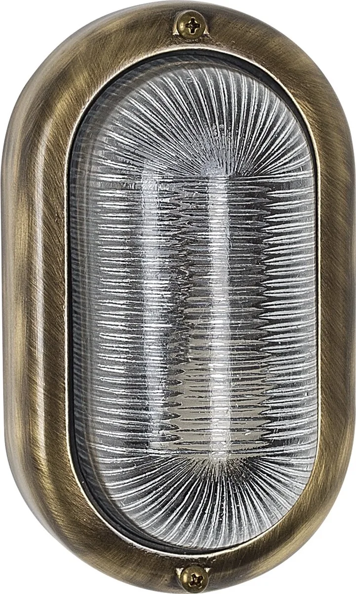 scheepslamp - Ochi - muurlamp - nautisch - IP64 - E27 de KS Verlichting en Bronze – photo produit