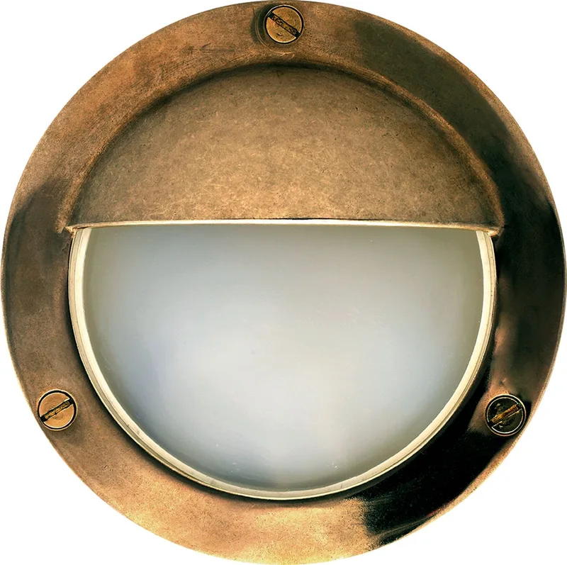 scheepslamp - Pacific - muurlamp - IP64 - G9 fra KS Verlichting i Bronze – produktbillede