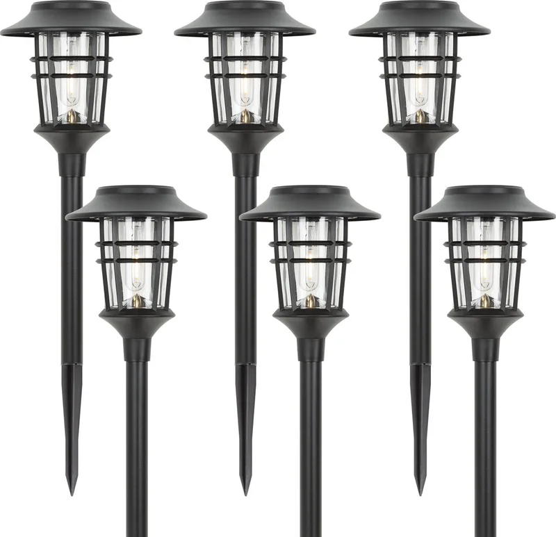 Set 6 Stuks Solar Del Sol de KS Verlichting en Noir – photo produit