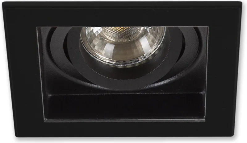 Set Axl inbouwspots 4 stuks de KS Verlichting en Noir – photo produit