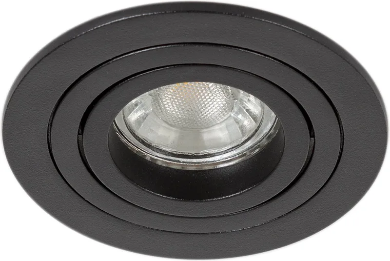 Set Lune inbouwspots 10 stuks från KS Verlichting i Matzwart – produktbild