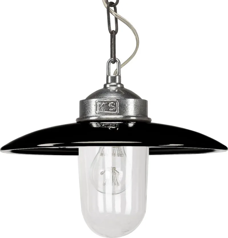 Solingen Retro Zwart de KS Verlichting en Grijs Zwart – photo produit
