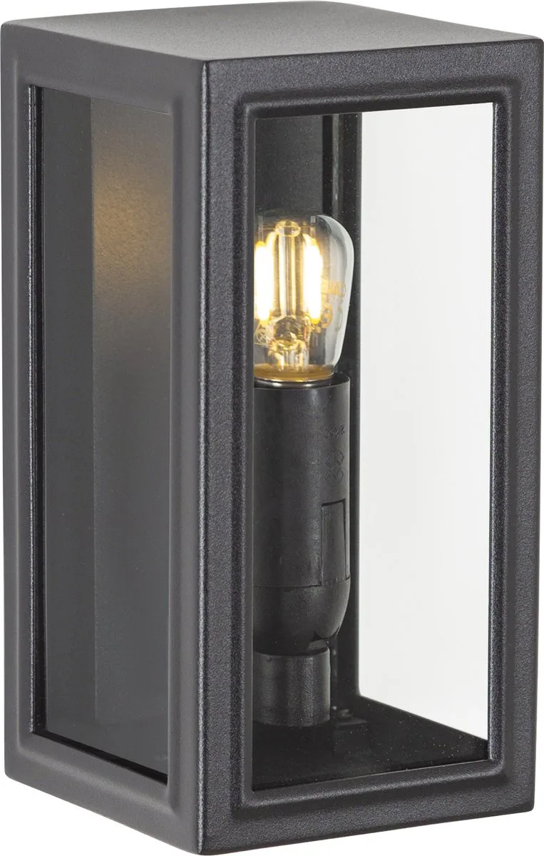 Spark Mini Muurlamp met LED von KS Verlichting in Schwarz – Produktfoto