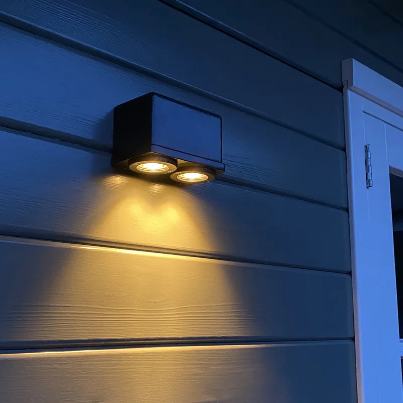 Spectre Muurlamp fra KS Verlichting i Sort – produktbillede