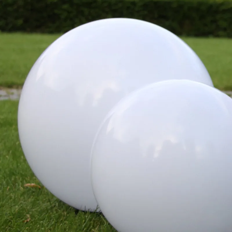 Tuinbol 40 - Tuinlamp - Kunststof - Spie - Led - Modern - Wit de KS Verlichting en Opaal – photo produit