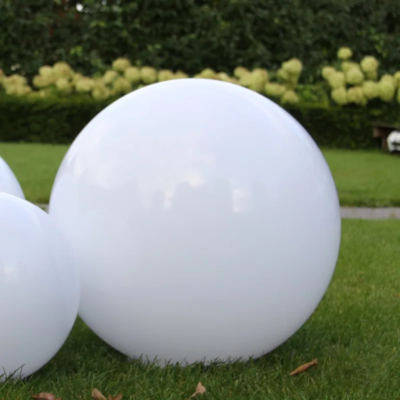 Tuinbol 50 - Tuinlamp - Kunststof - Spie - Led - Modern - Wit de KS Verlichting en Opaal – photo produit