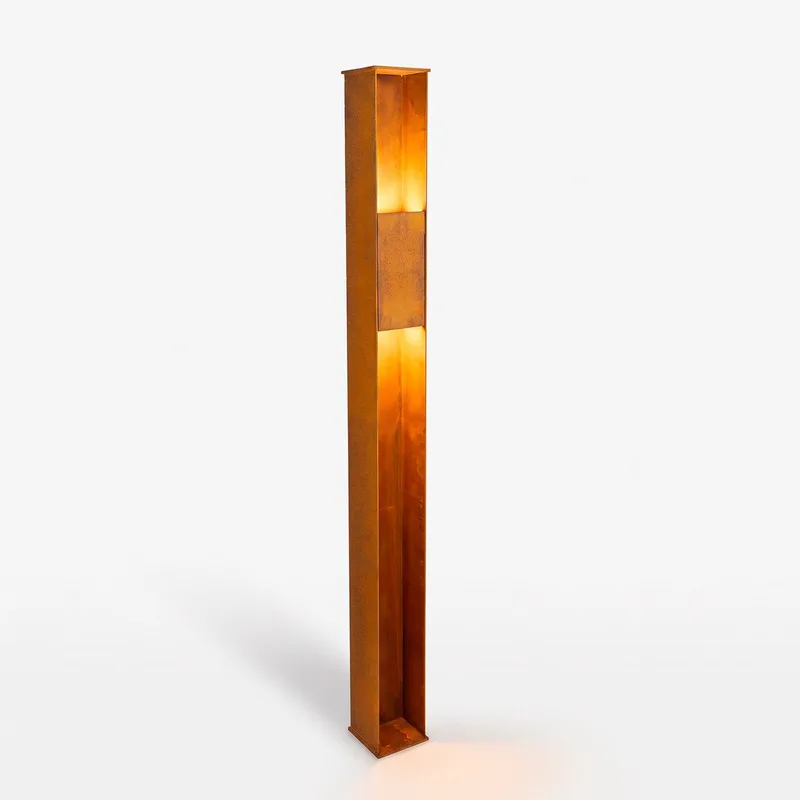 tuinlamp - Ferro - 115 - cortenstaal - buitenverlichting - pad verlichting - GU10 fra KS Verlichting i Corten – produktbillede
