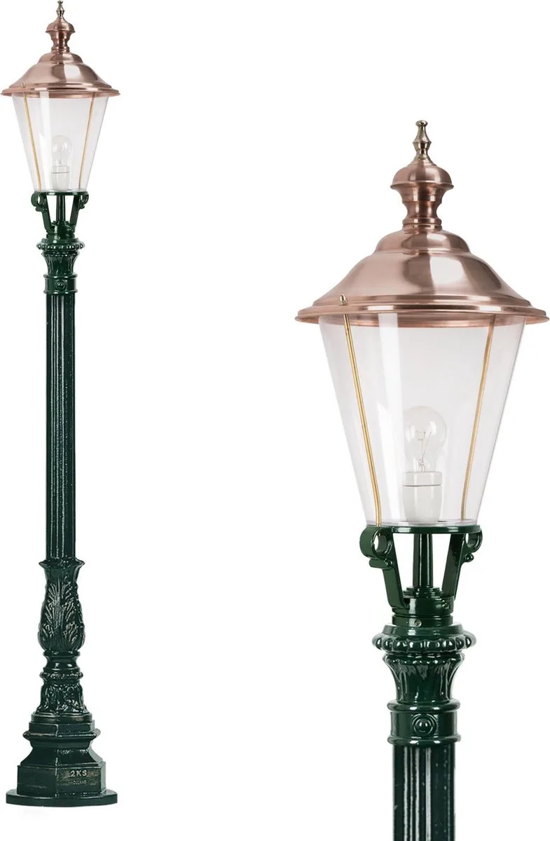 Tuinlamp Winterberg från KS Verlichting i Grön, Koppar – produktbild