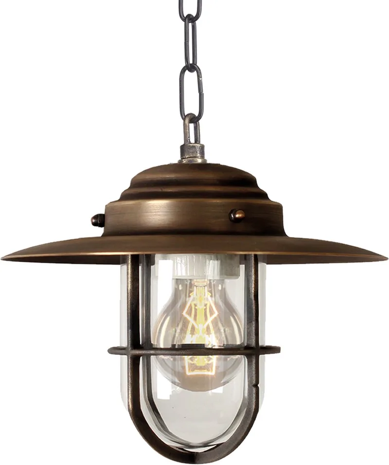 Verandalamp Labenne de KS Verlichting en Bronze, Cuivre – photo produit