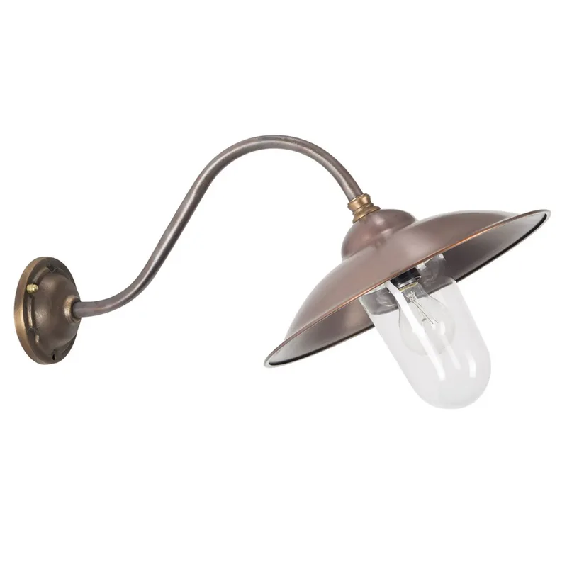 Vienna - opvallende wandlamp voor buiten de KS Verlichting en Cuivre, Bronze, Helder – photo produit