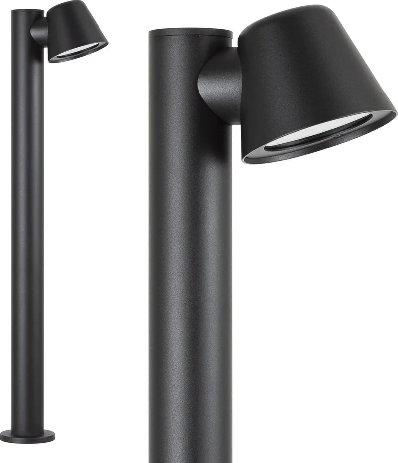 Vita cup - Tuinlamp - Aluminium - Modern - Matzwart de KS Verlichting en Noir – photo produit