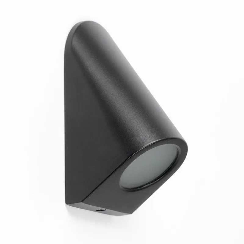 wandlamp - Alan - buitenlamp - downlighter - GU10 - aluminium de KS Verlichting en Noir – photo produit