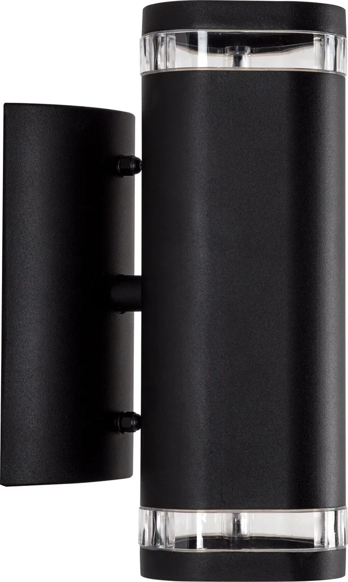 wandlamp - Ambient - up - down - GU10 - buitenlamp - aluminium de KS Verlichting en Noir – photo produit