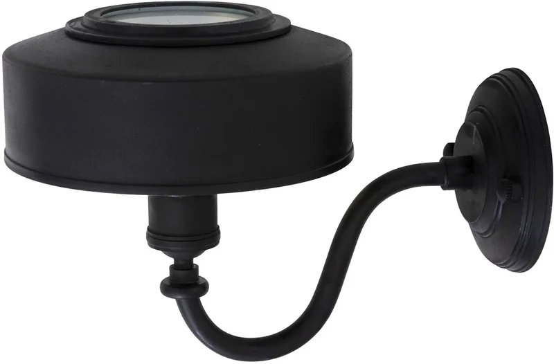 Wandlamp Antibes Antiek von KS Verlichting in Schwarz – Produktfoto