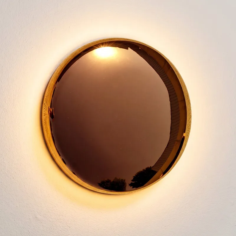 wandlamp - Auris - IP65 - 2700K - LED - buitenverlichting de KS Verlichting en Bronze – photo produit