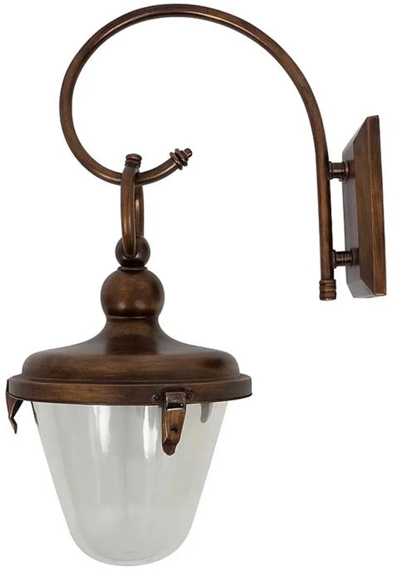 wandlamp - Belleclaire - E27 - Antiek - Messing - Donker von KS Verlichting in Kupfer – Produktfoto