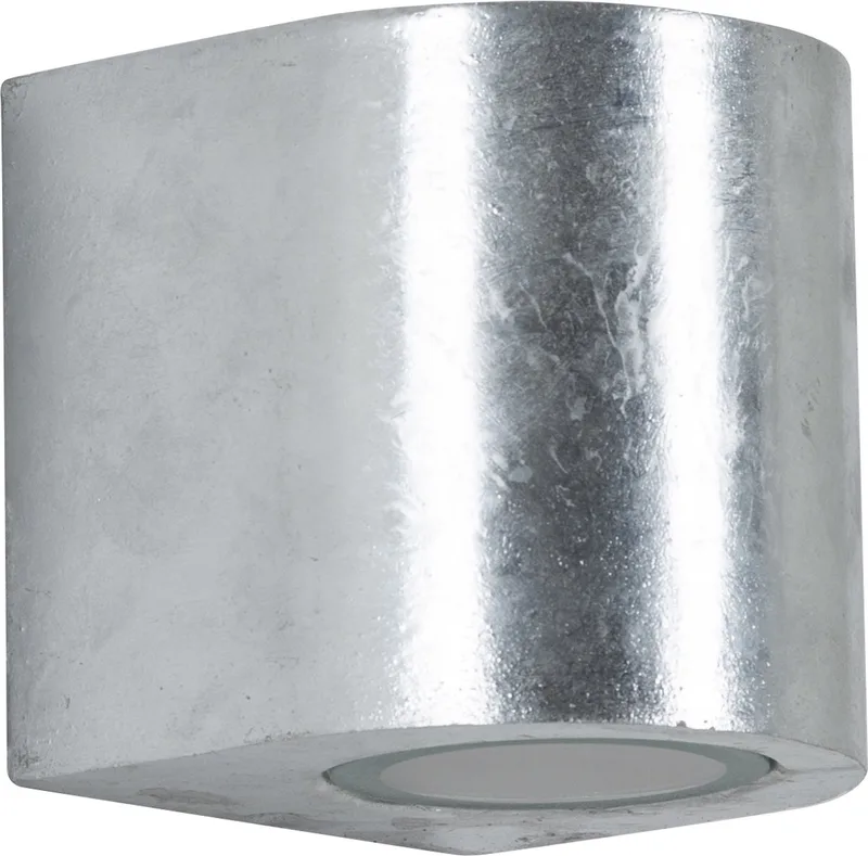 wandlamp - Big Noa - down - GU10 - rond - strak - modern - IP54 de KS Verlichting en Verzinkt – photo produit