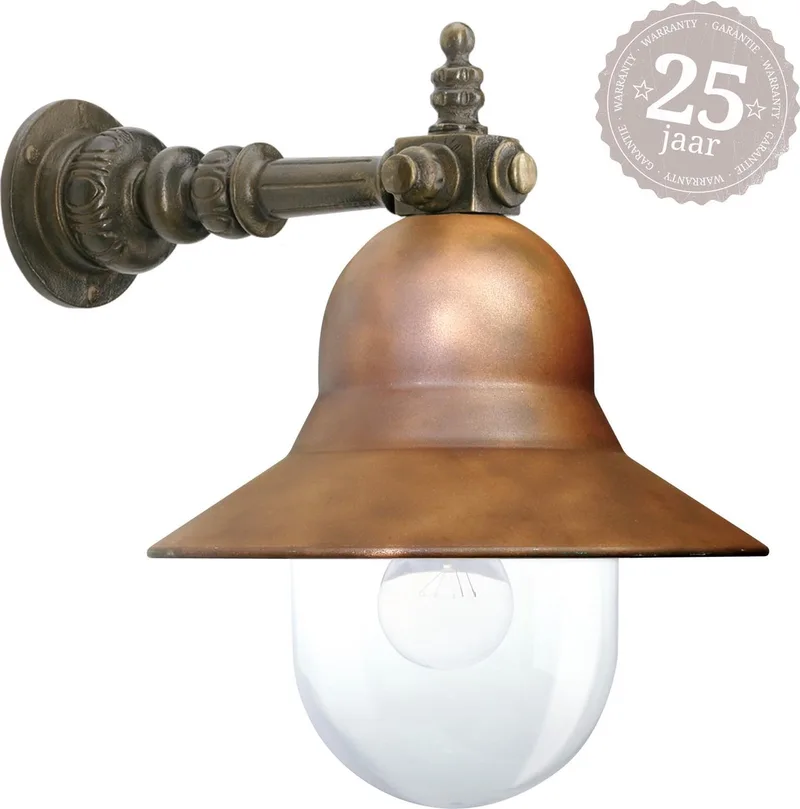 wandlamp - Bretagne - E27 - IP44 - Klassiek - Koper de KS Verlichting en Bronze – photo produit