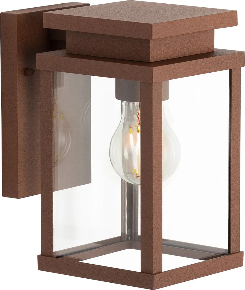 wandlamp - Jersey buitenlamp - Strak & modern - E27 fra KS Verlichting i Corten – produktbillede