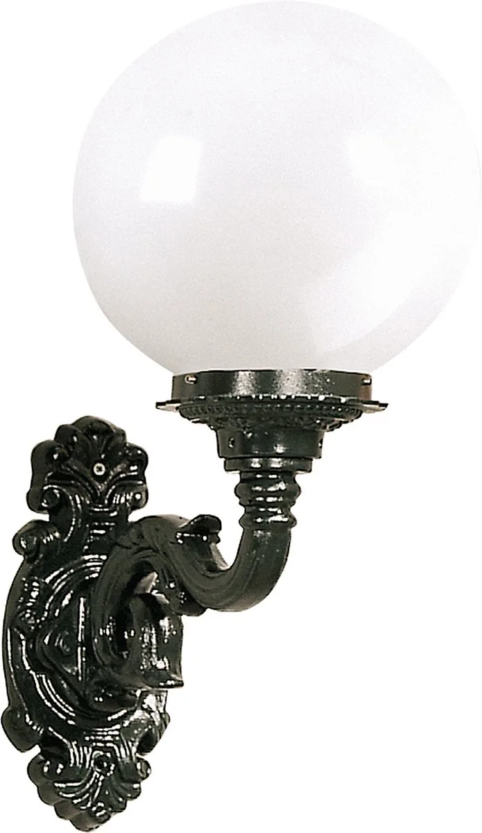 wandlamp - Nice - E27 - IP44 - Klassiek - Antraciet - Zwart - Groen by KS Verlichting in Meerdere kleuren mogelijk – product photo