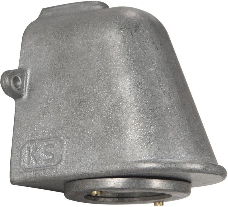 wandlamp - Offshore - GU10 - IP44 - LED - Ruw - Aluminium - Zilver de KS Verlichting en Ruw Alu – photo produit