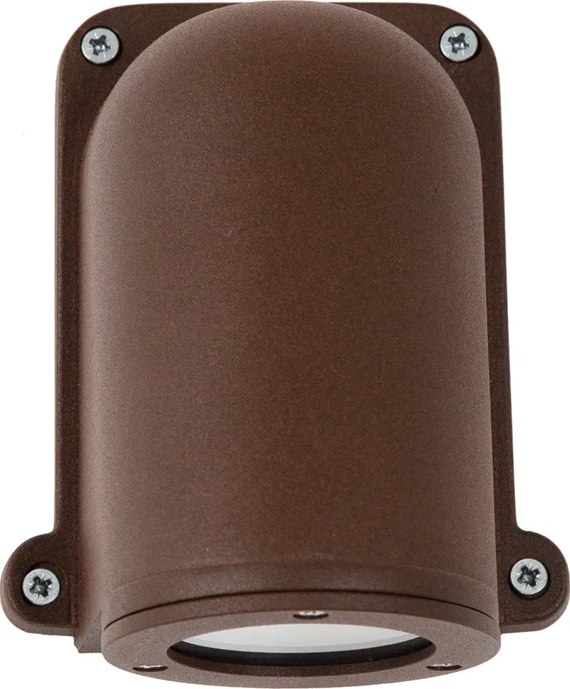 wandlamp - Pilot - buitenlamp - downlighter - GU10 - aluminium - landelijk de KS Verlichting en Corten – photo produit