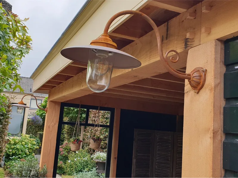 wandlamp - Rhone - E27 - Klassiek - Koper fra KS Verlichting i Gietijzer – produktbillede