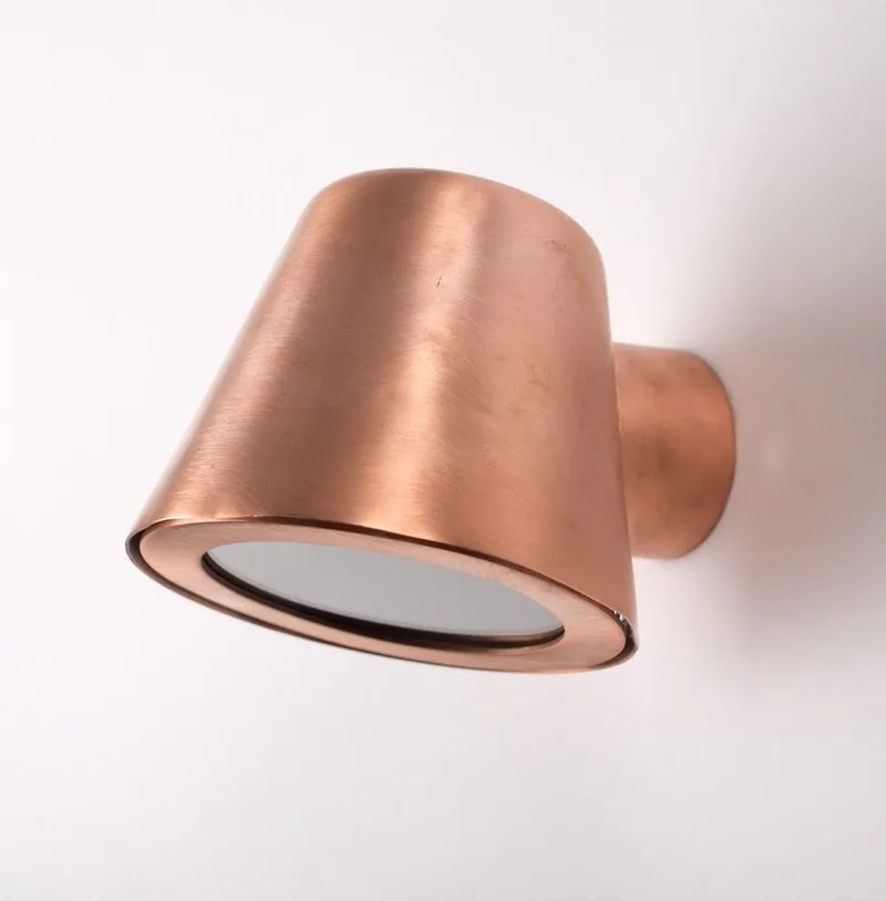 Wandlamp - Vita Cup - landelijk - GU10 - muurlamp - buitenverlichting van KS Verlichting in Koper – productfoto