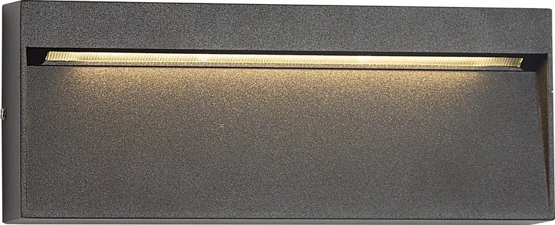 Wandspot LED Shadow buitenlamp downlighter fra KS Verlichting i Matzwart – produktbillede