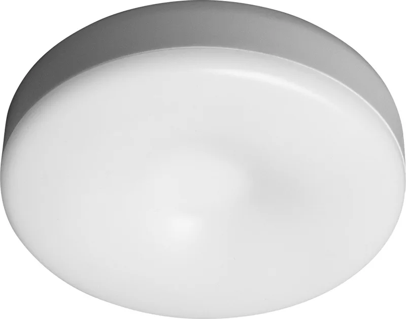 Batterij-aangedreven armatuur LED: voor muur/kastonderzijden, DOT-it Touch / -,45 W, 5 V, stralingshoek: 12-, Koel 4- K, body materiaal: acrylonitrile butadiene styrene (abs), IP2 fra LEDVANCE i Hvid – produktbillede