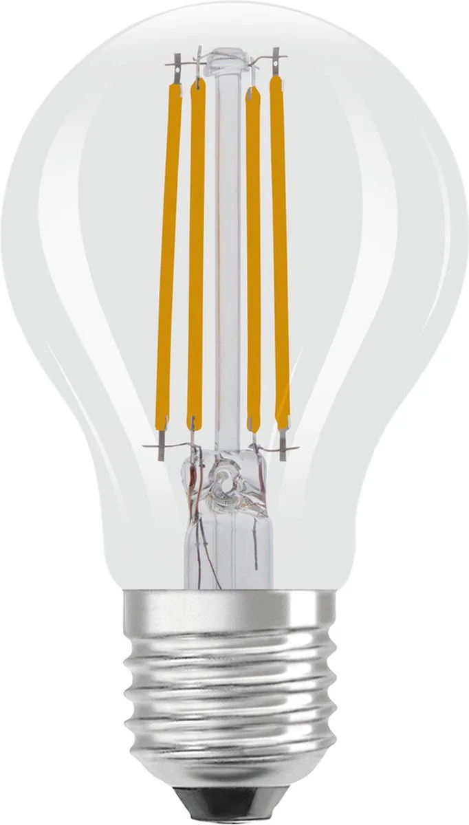 Classic LED E27 Peer Filament Helder 4.2W 470lm - 927 Zeer Warm Wit | Beste Kleurweergave - Dimbaar - Vervangt 40W van LEDVANCE – productfoto