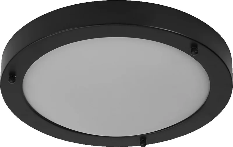 CLASSIC ROUND badkamer plafondlamp 280mm, E27 de LEDVANCE en Noir – photo produit