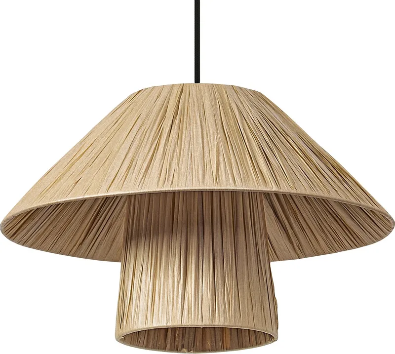 Decor Bamboo Paper Hut Hanglamp 400 E27 by LEDVANCE in Brown – product photo