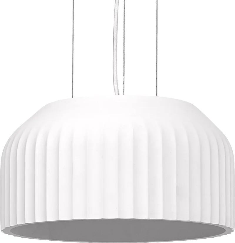Decor Plaster Routes Hanglamp 300 1XE27 de LEDVANCE en Blanc – photo produit